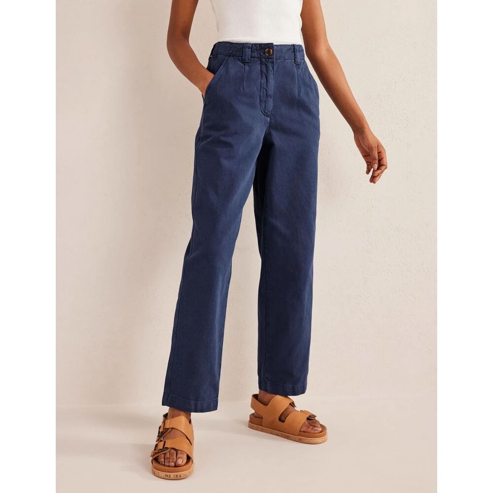 Boden Navy Women's Trousers
